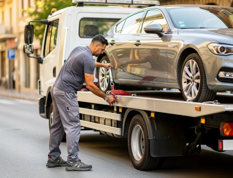 Grúa servicio en Portugalete